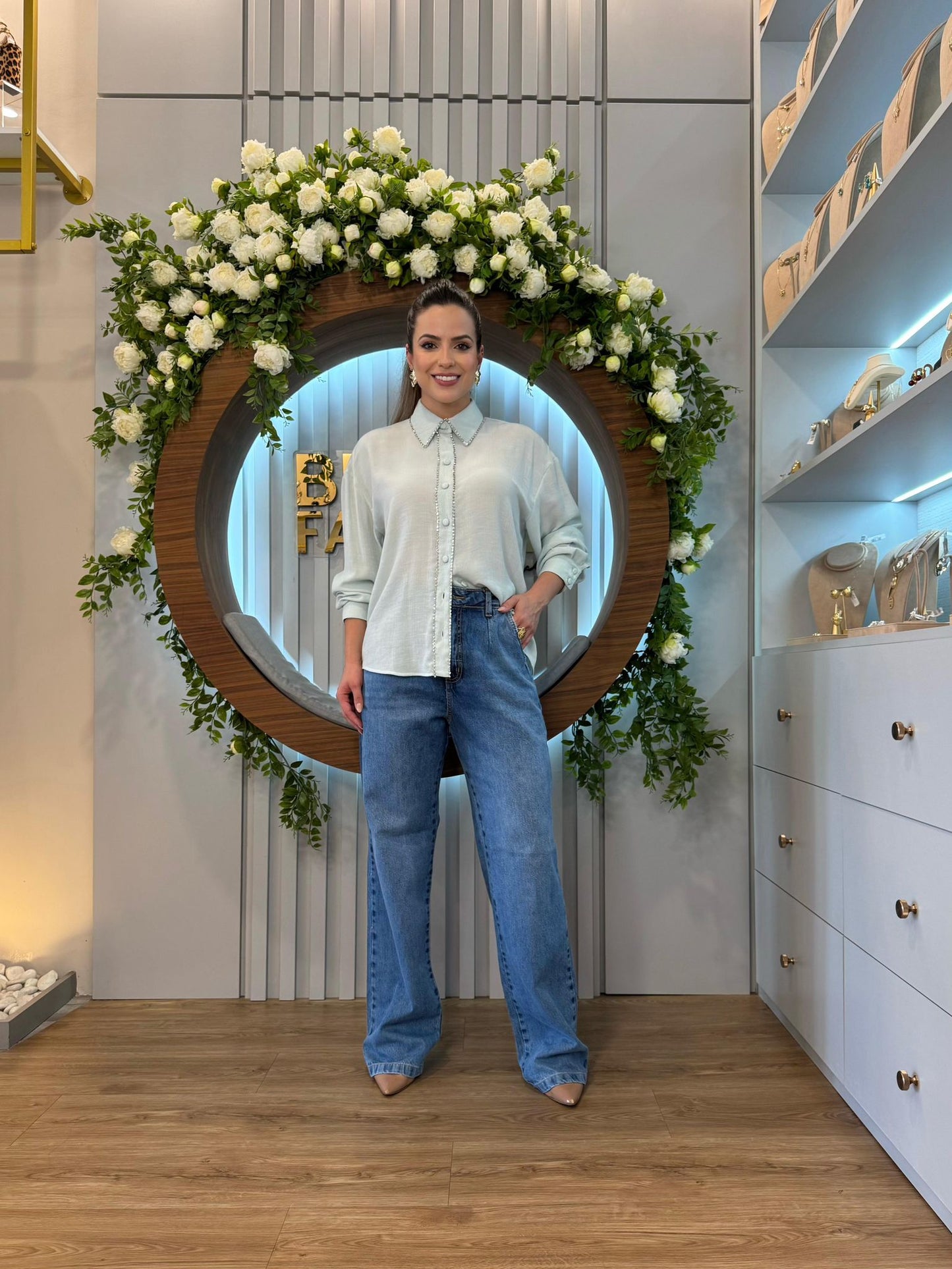 Lore - Embroidery Rayon Sicilia Blouse