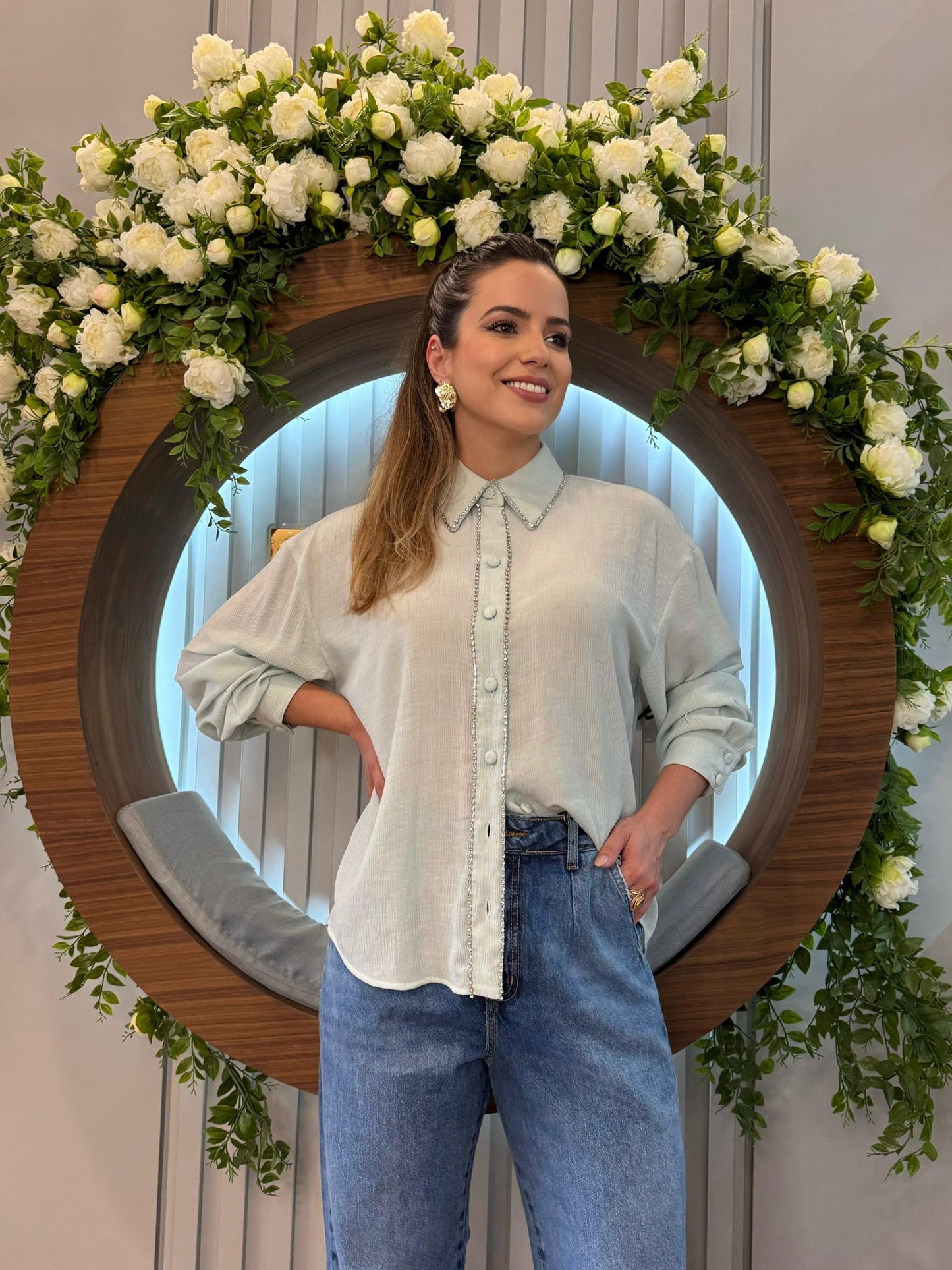 Lore - Embroidery Rayon Sicilia Blouse