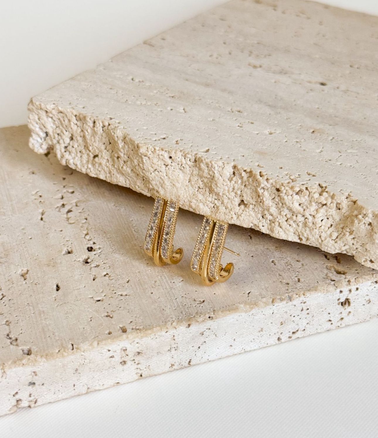 Nuria - 3 Strand Earring