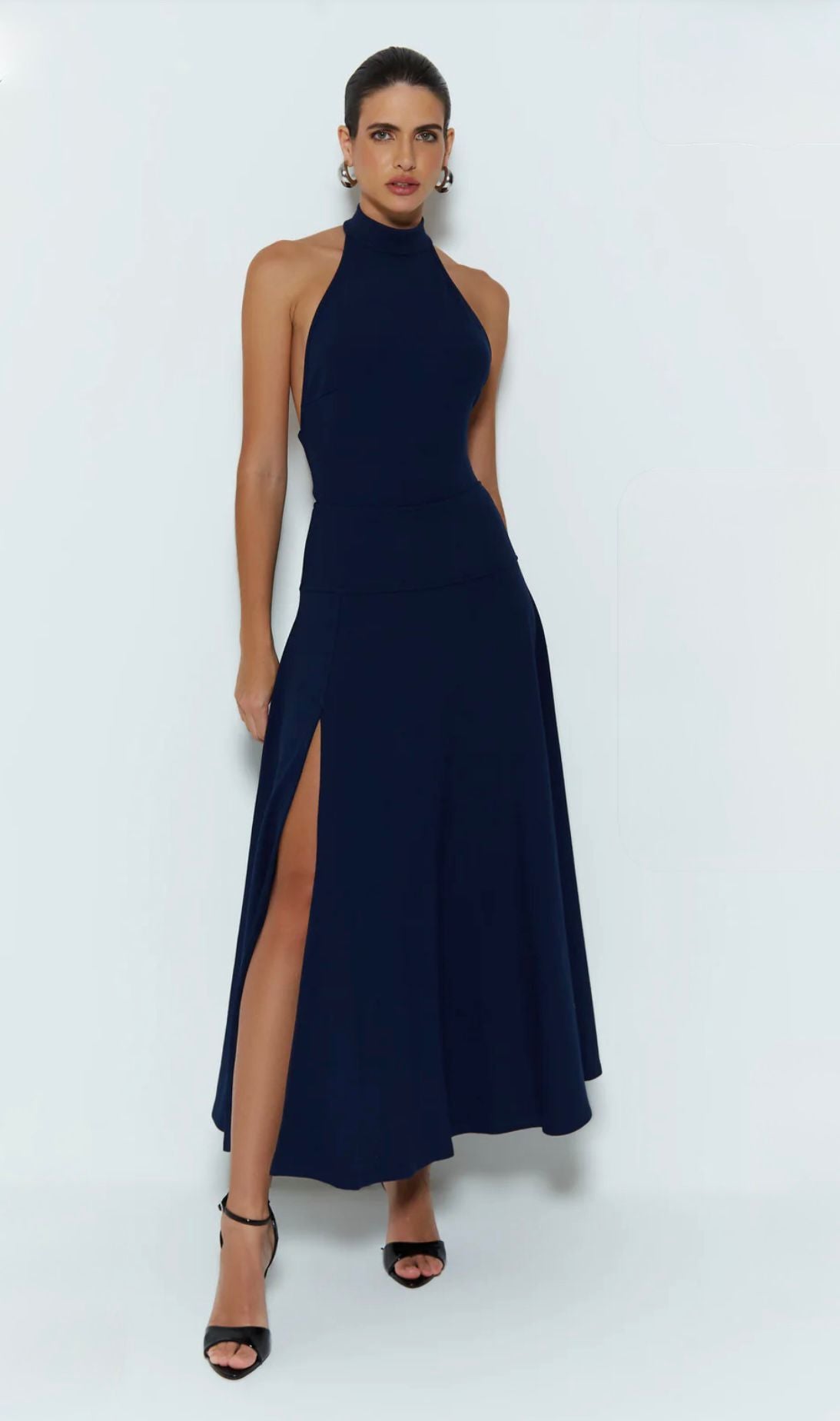 Zen Oficial - Midi Dress w/ Open Back