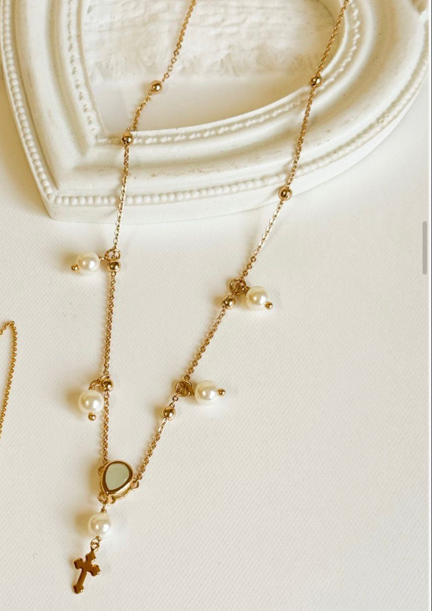 Nuria - Necklace Delicate Cross