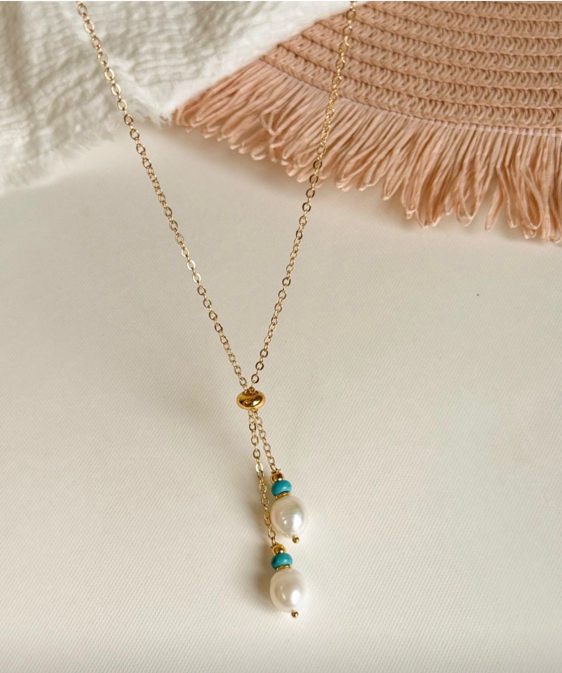 Nuria - Lagoon Pearl Necklace