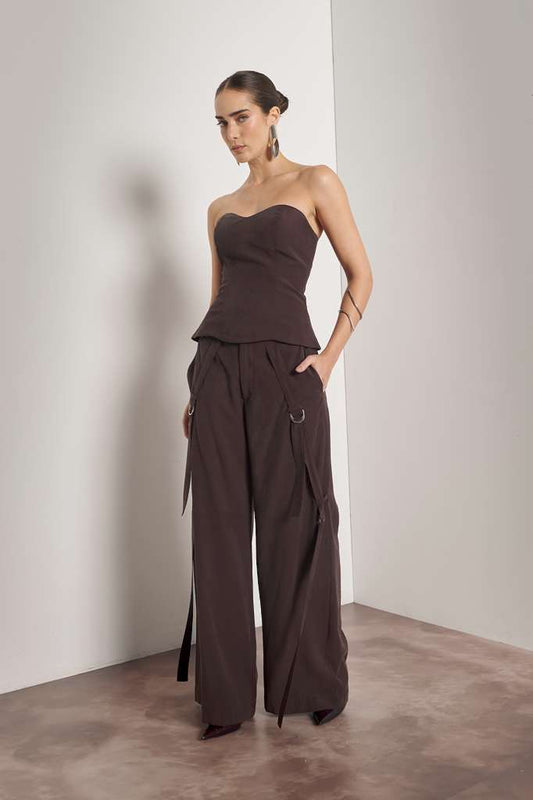 Bfly - Corselet Strap Pants Set