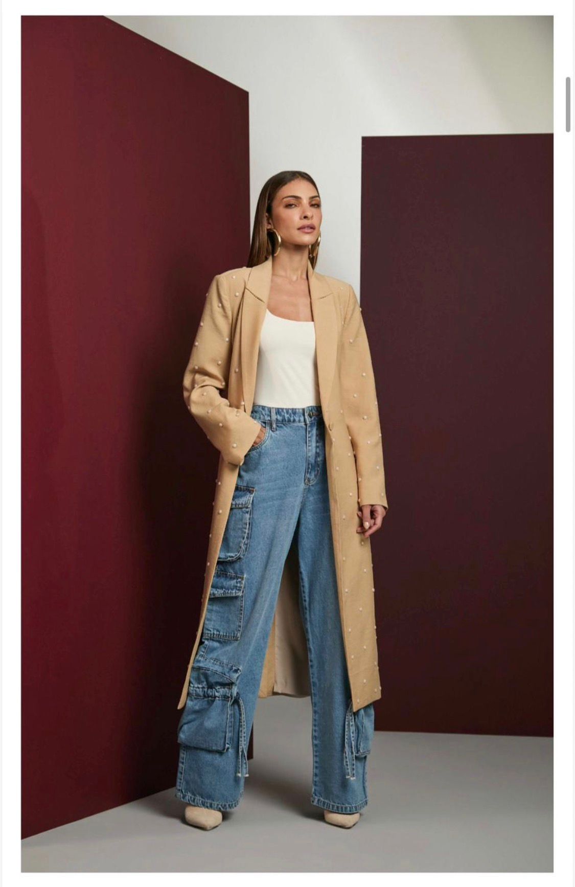 Isa Paes - Jeans Pants with Pockets