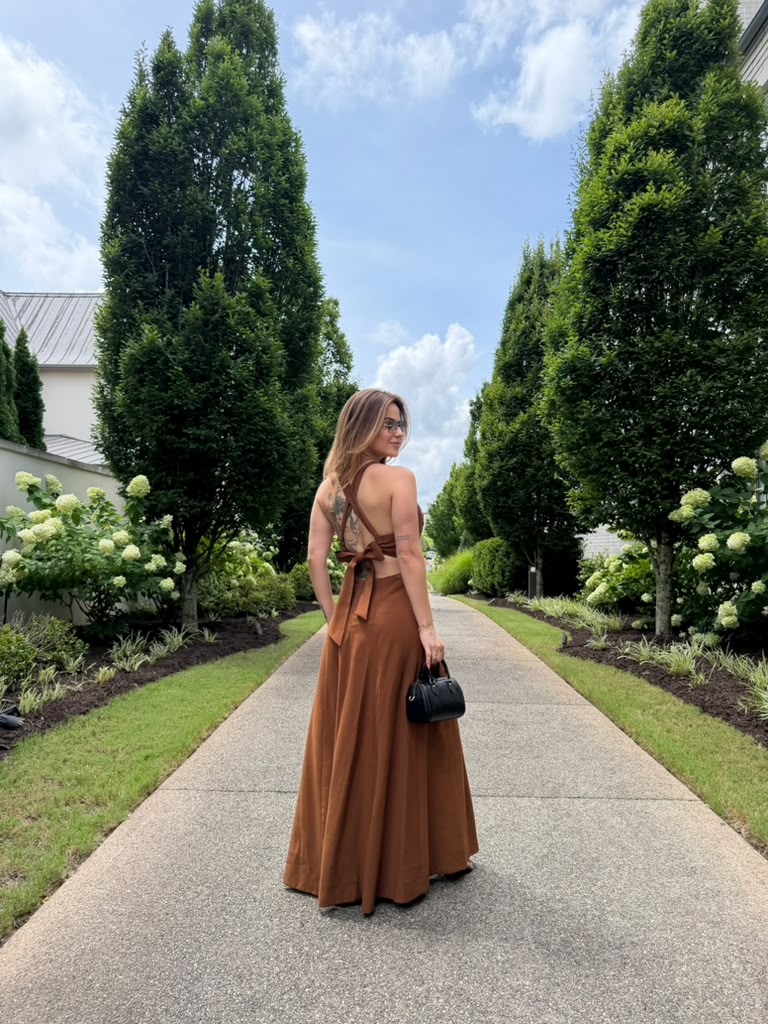 Bfly - Vestido Midi Superdimensionado Stones