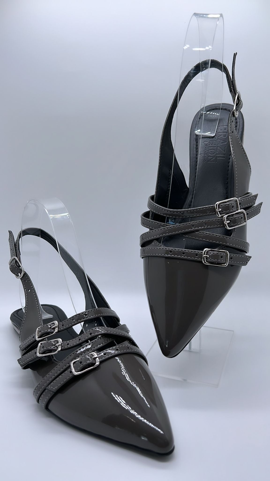 Bfb Shoes - Chanel Mule Gray