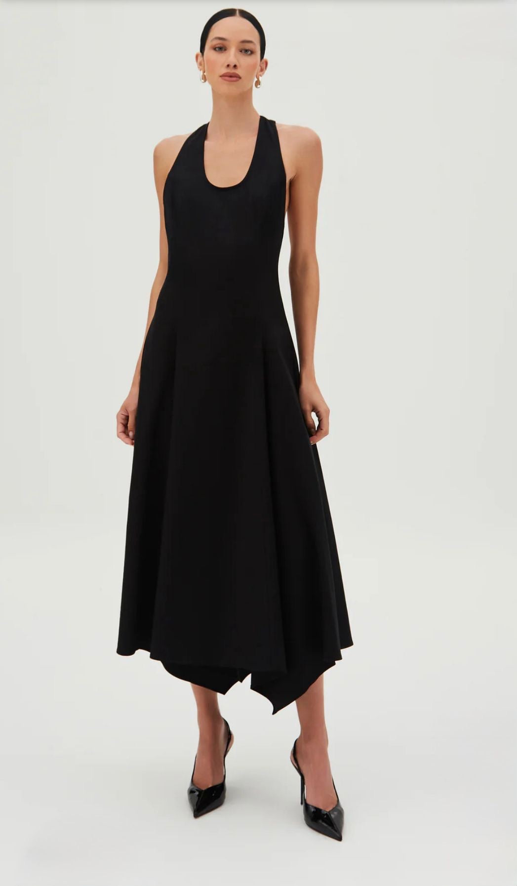 Zen Oficial - Midi Dress w/ Open Back