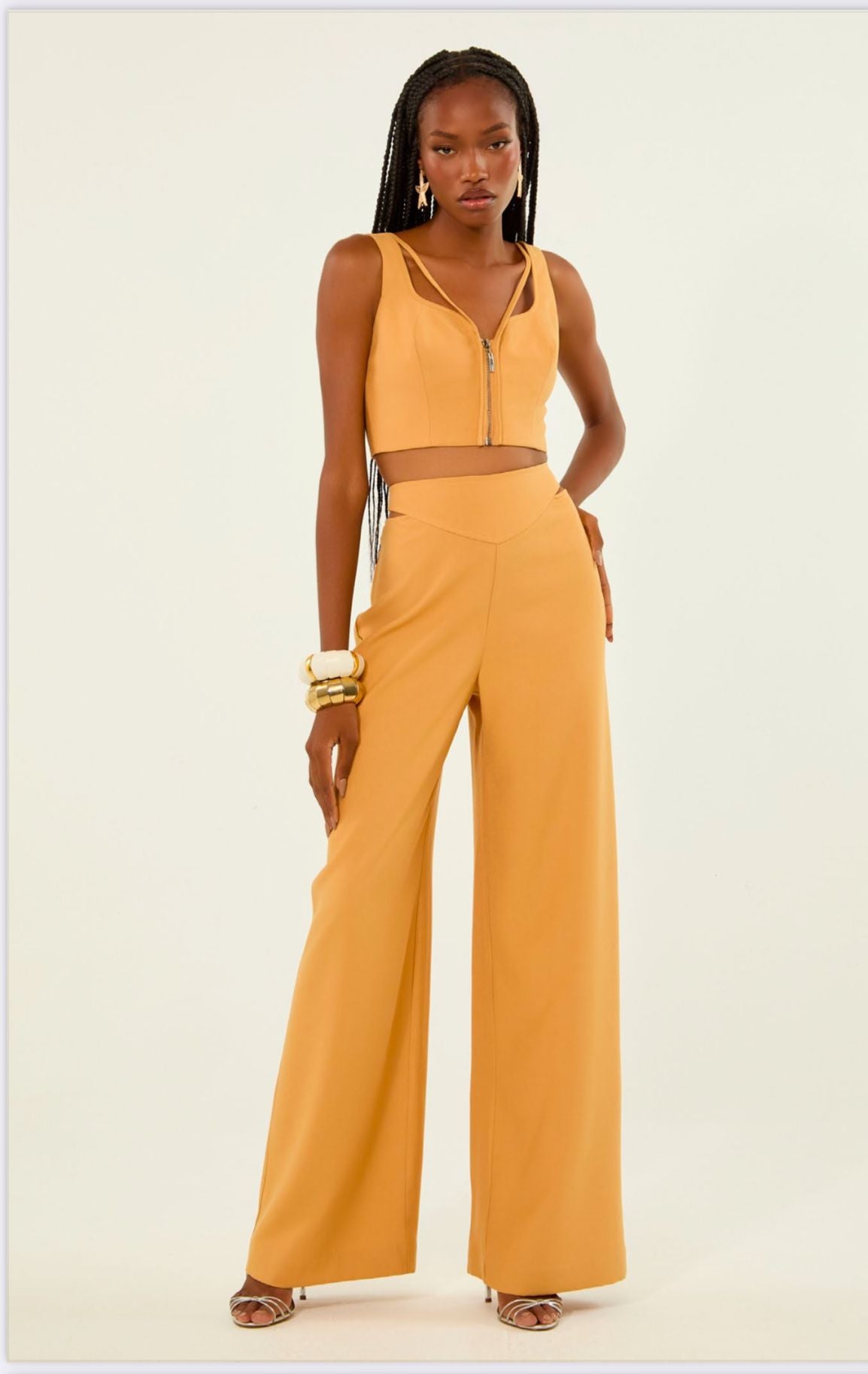 Lore - Vies Wide Leg Visco Soft Top Set
