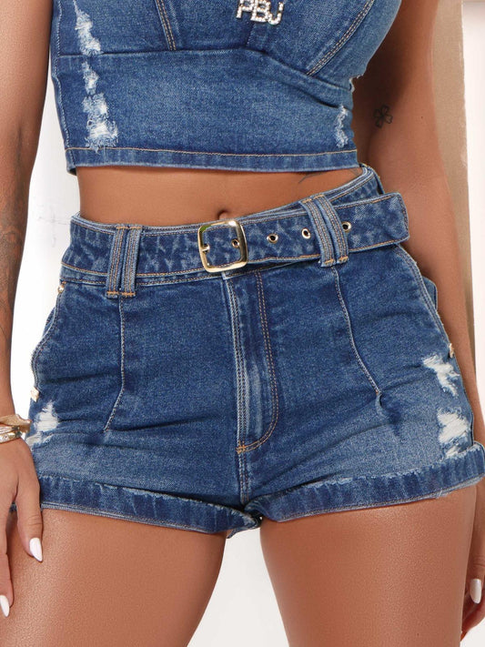 Shorts Pitbull Hot Pant Belt