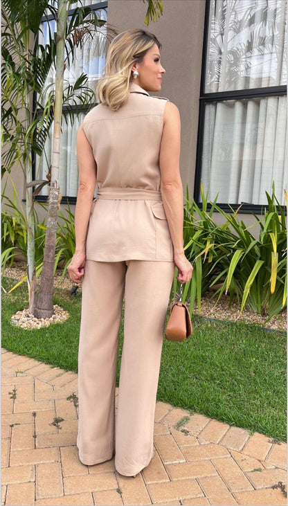 Luzia Fazzolli - Tailored Jumpsuit w/ Cutouts