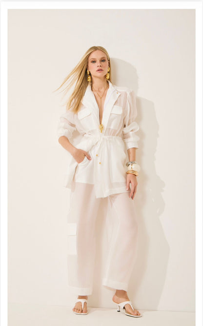 Isa Paes - Maxi Pocket Parka Coat Set