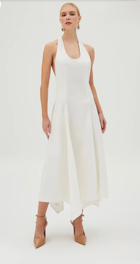 Zen Oficial - Midi Dress w/ Open Back