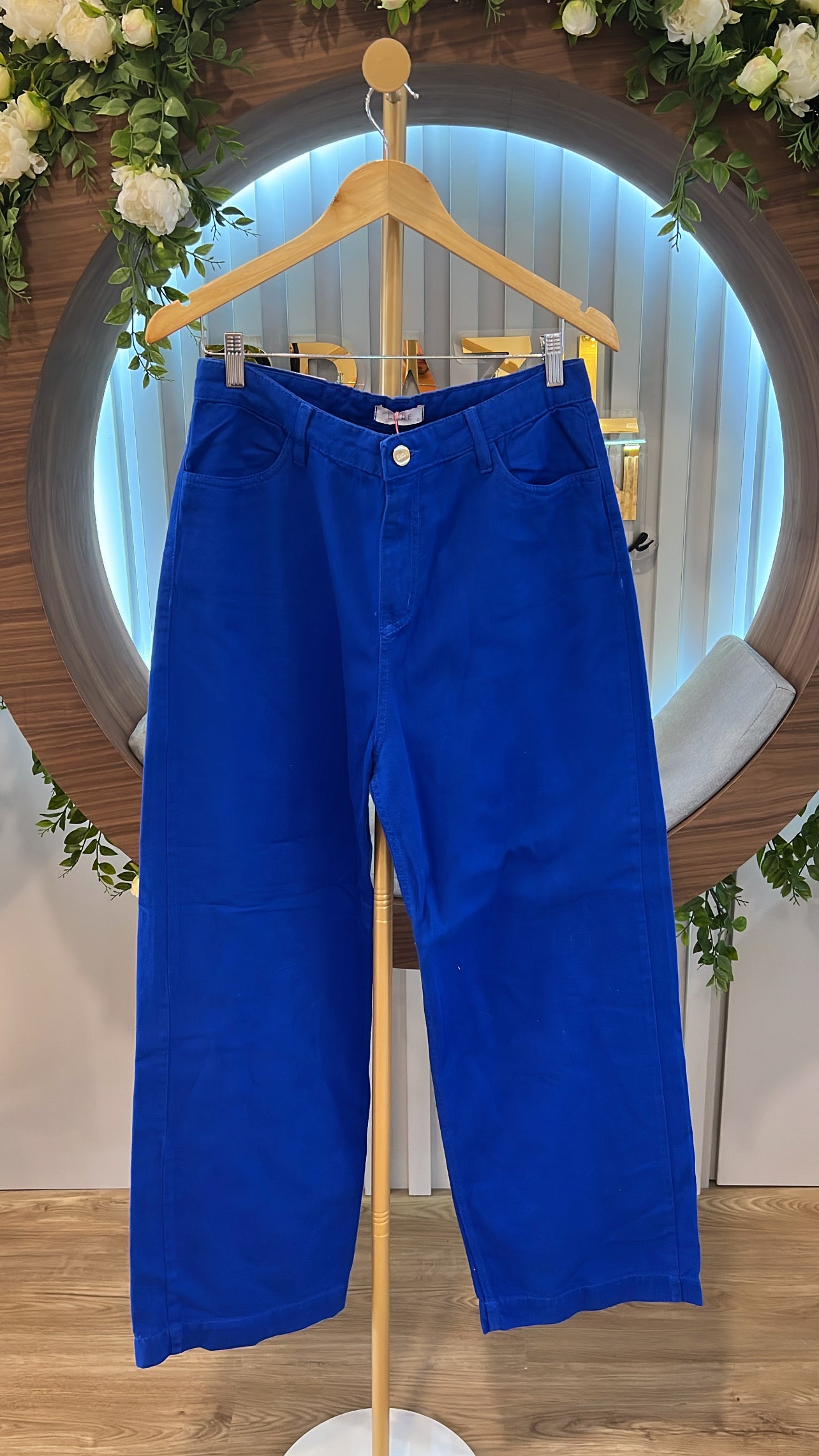 Pants Lore Wideleg Sarja Blue