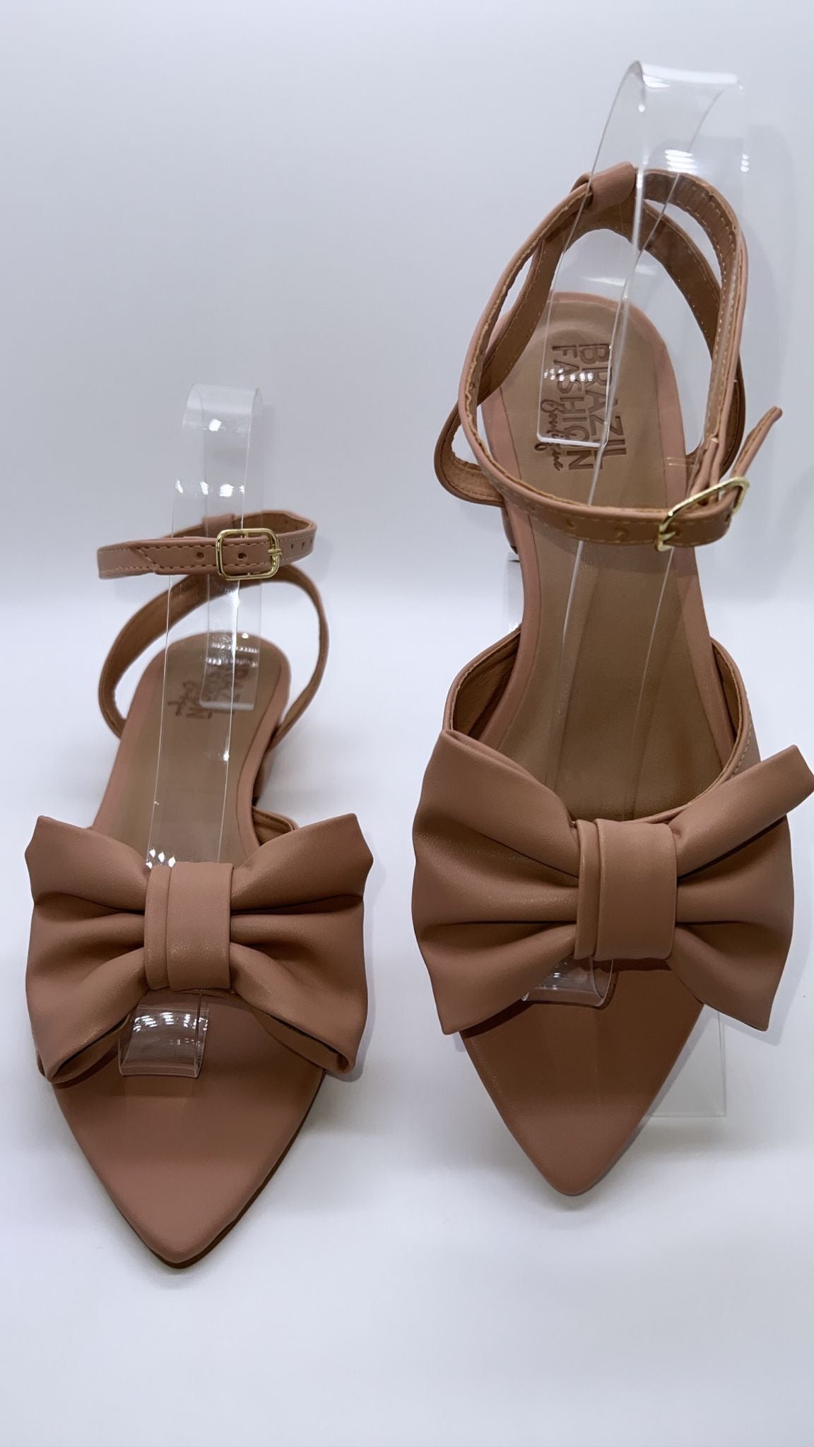 Bfb - Flat Sandals Nude Tie