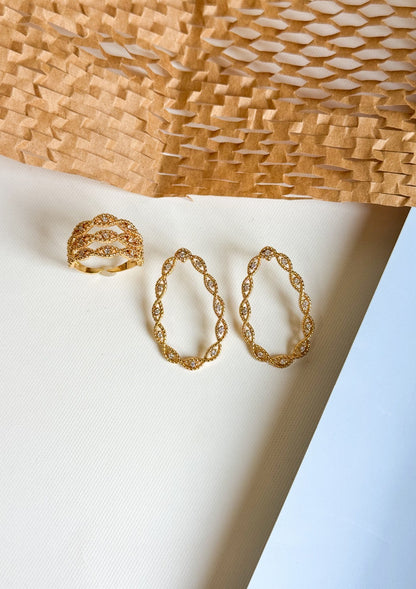 Nuria - Bloom Luze Drops Earrings