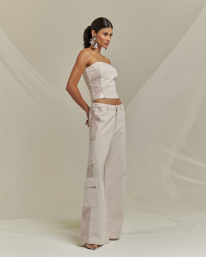 Bfly - Lace Pants and Top Set