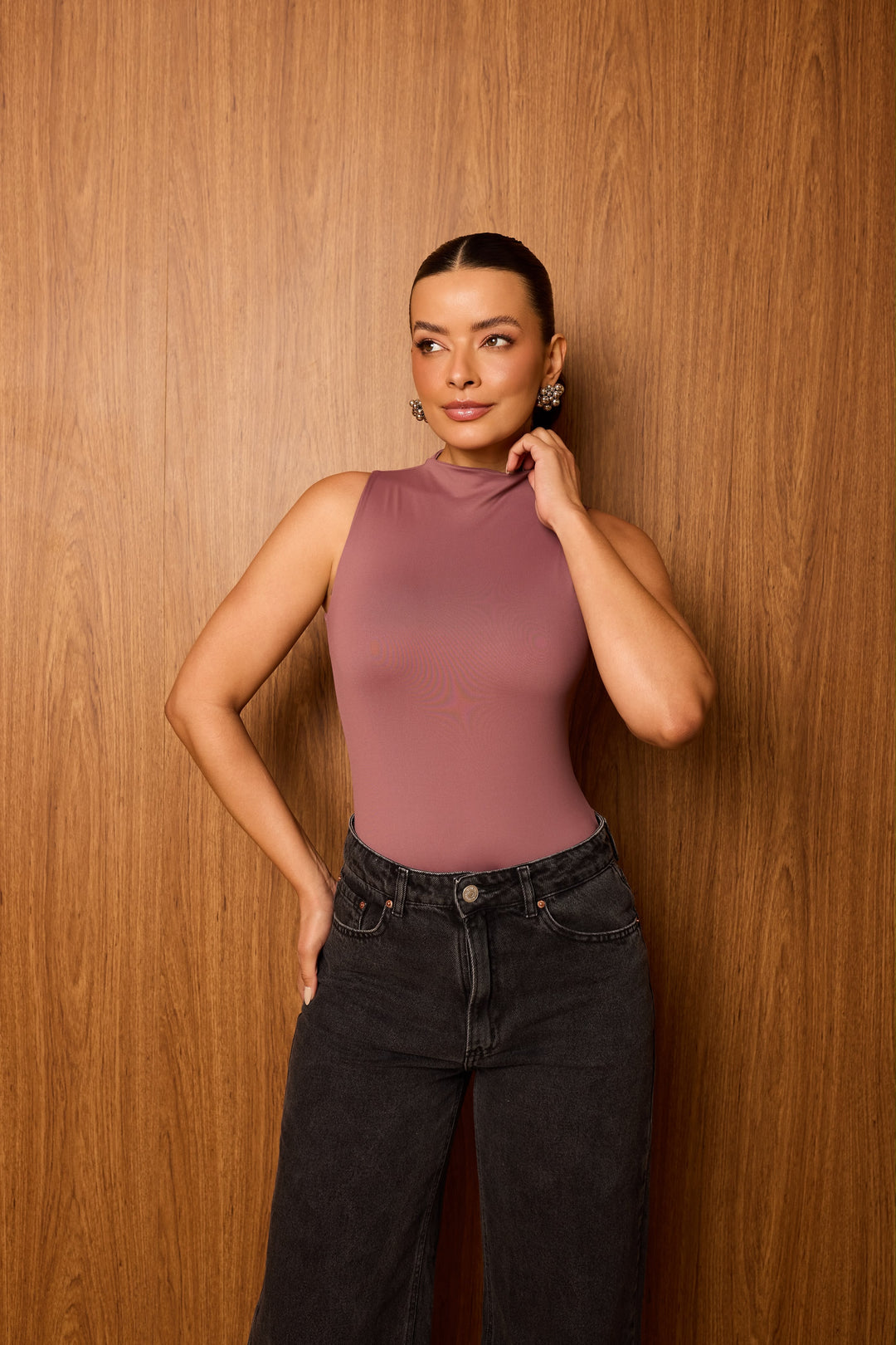 Paylot - Diva Turtleneck Tank Top Body