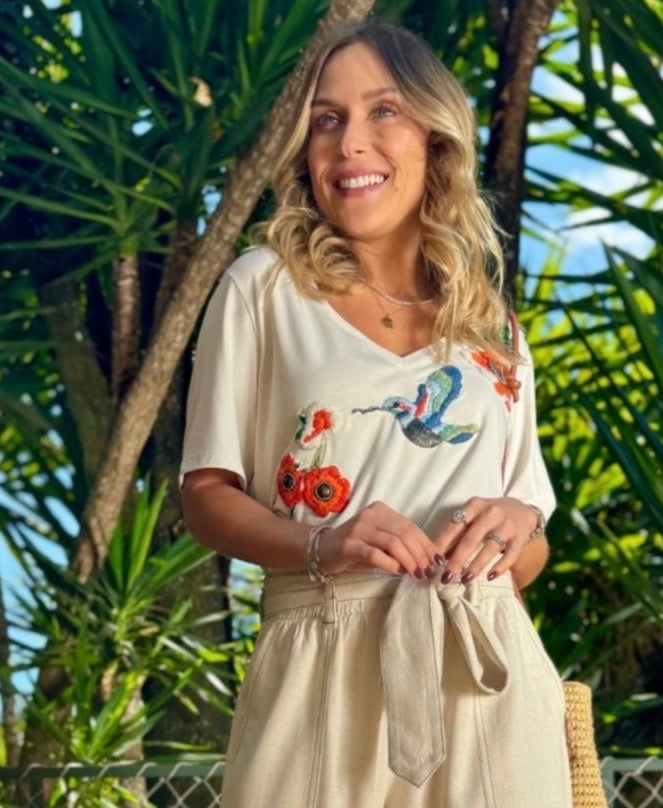 Beija-Flor Summer 2025 Blouse