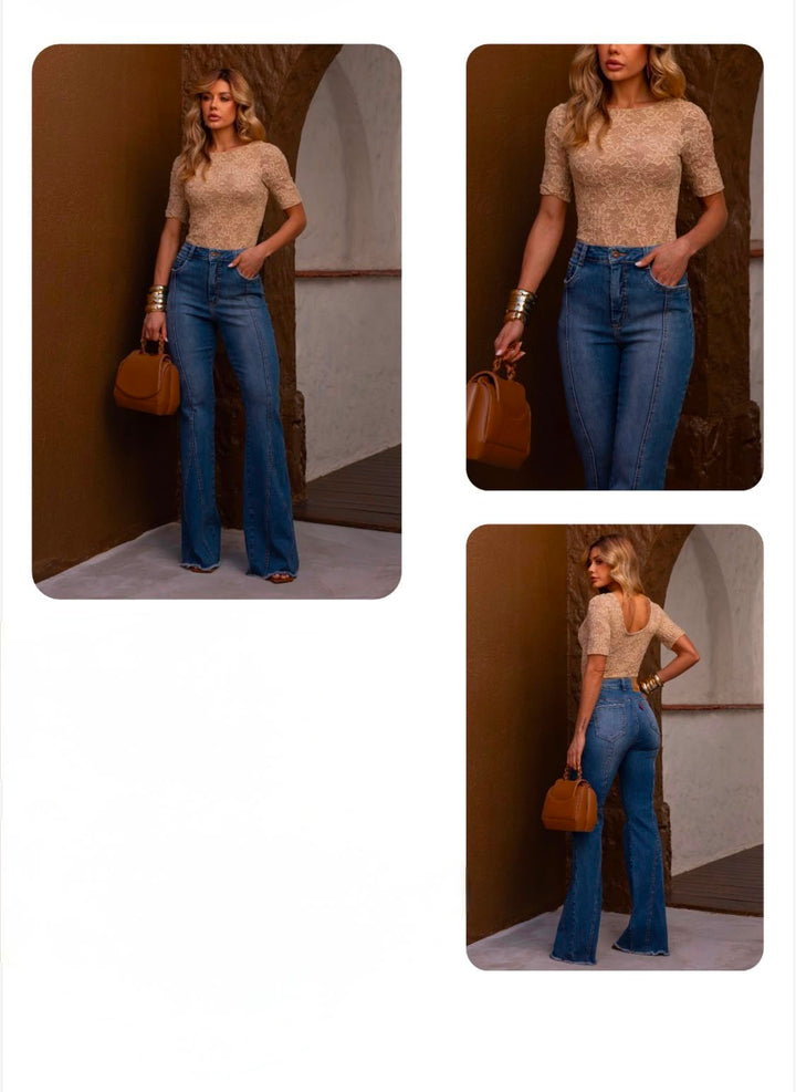 Contra Sensura -  Triples Flare Jeans