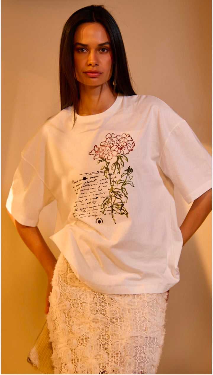 Bfly - Blossom Script T-Shirt