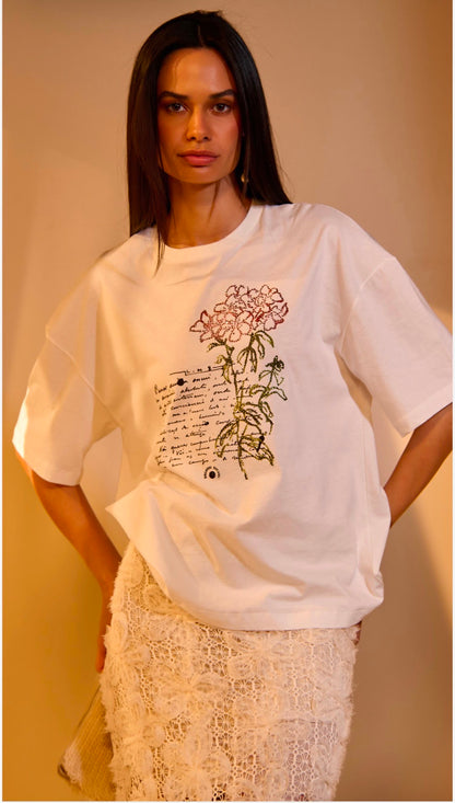 Bfly - Blossom Script T-Shirt