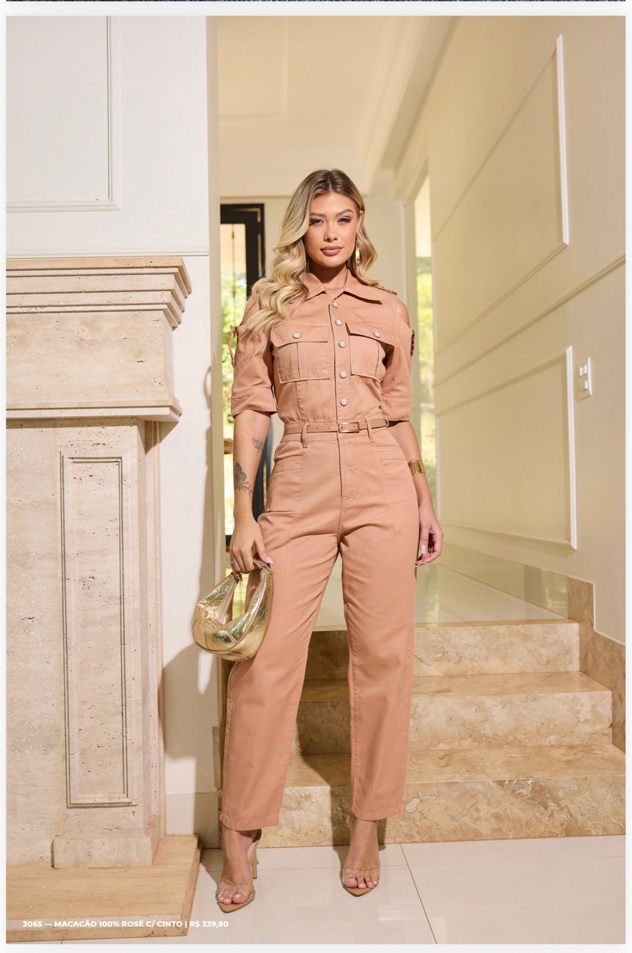 Remanescente - Off-the-shoulder Jumpsuit