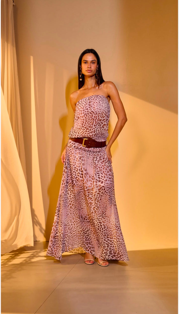 Bfly - Rose Leapard Dress