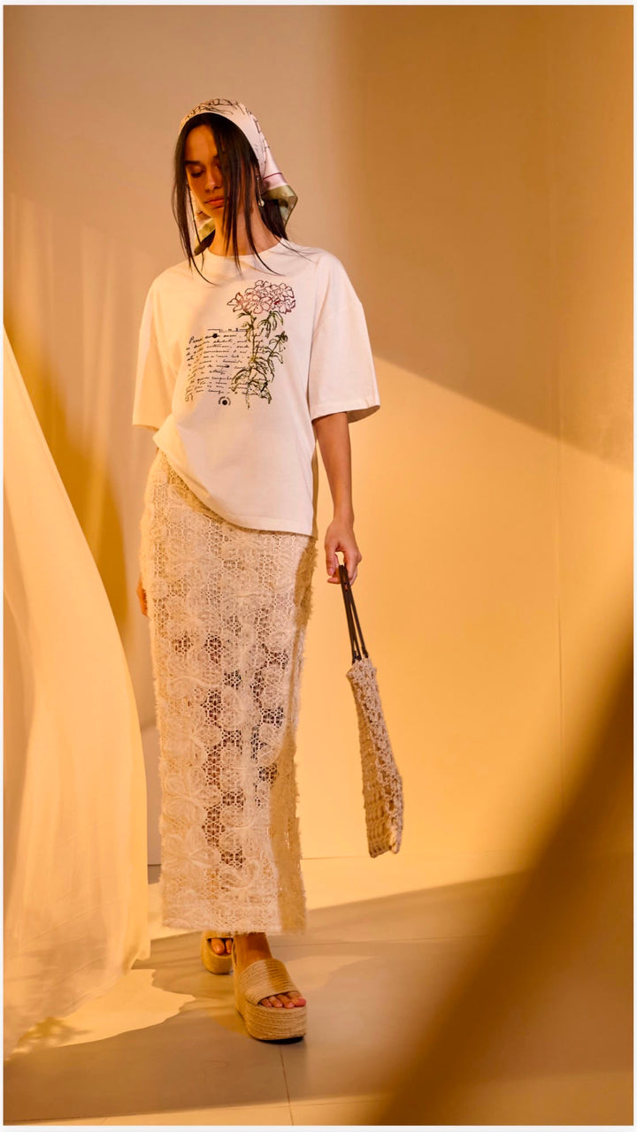 Bfly - Blossom Script T-Shirt