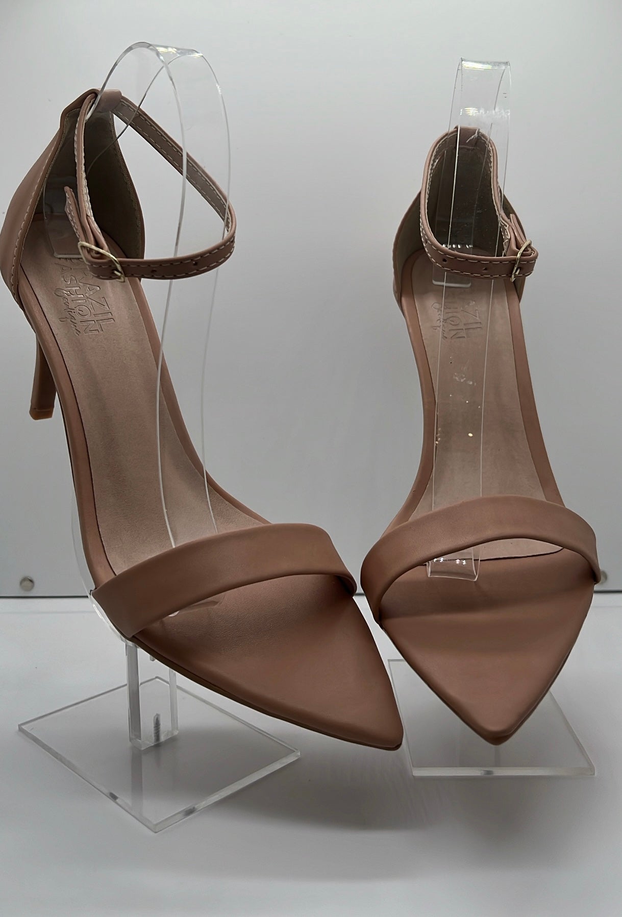 Bfb - Sandal Nude Leaf Toe Heel