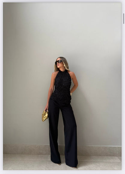 Closet Deluxe - Tailored Floral Top Set