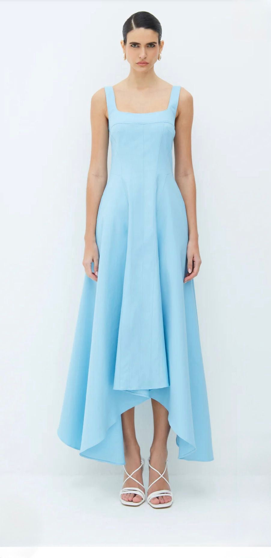 Zen Oficial - Midi Dress w/ Elastic on Back