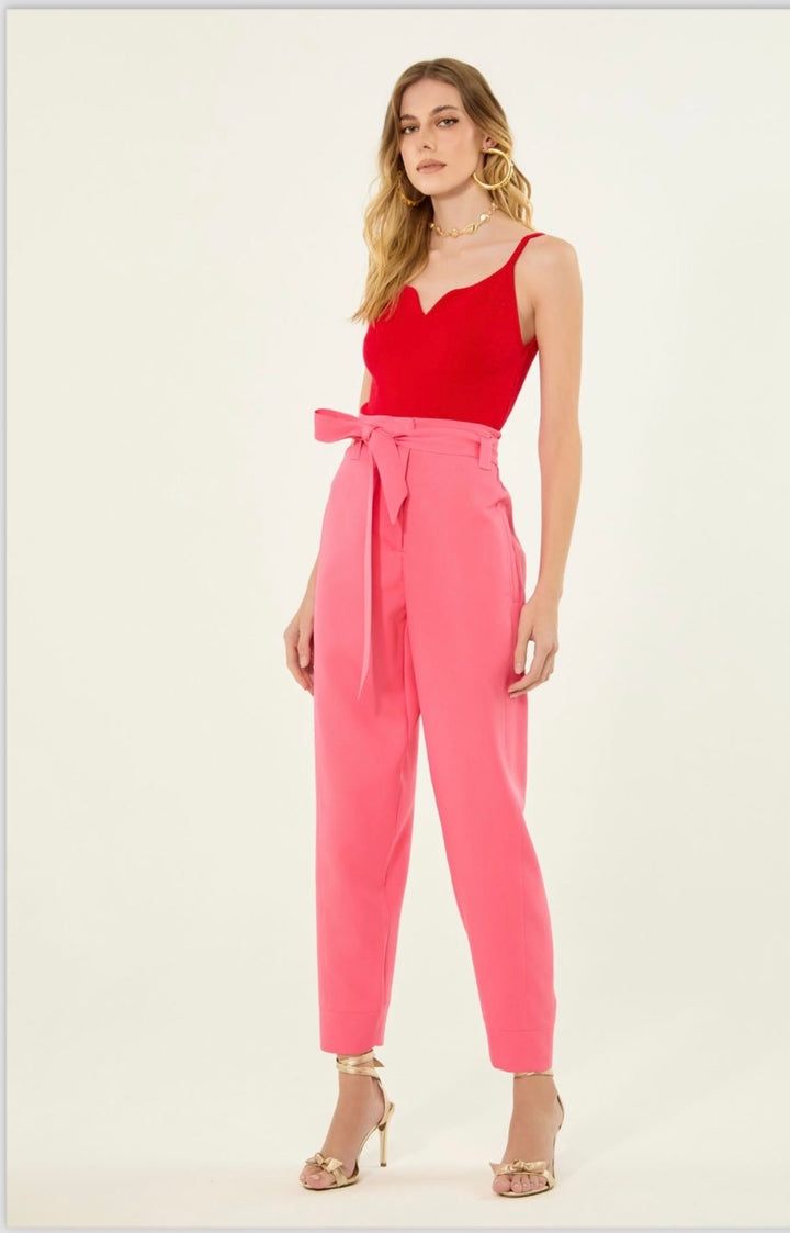 Blusa de Tricô com Gola em Onda Lore