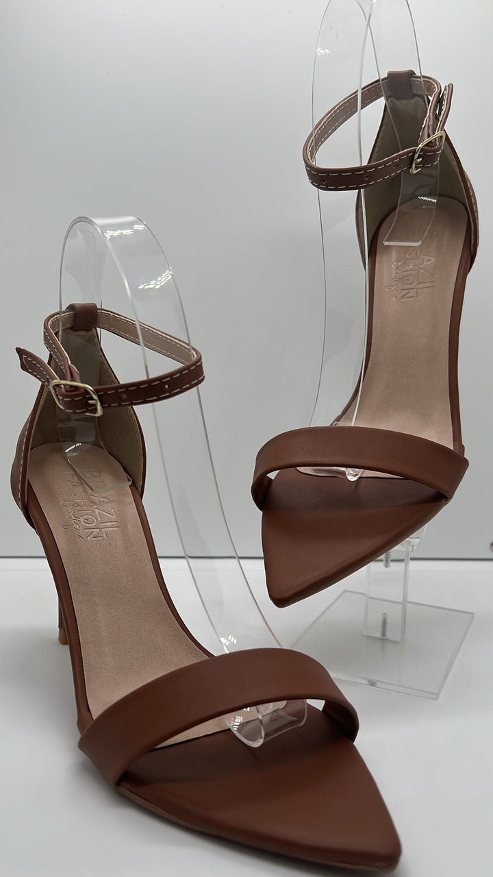 Bfb Shoes - Leaf Toe Heel Sandals