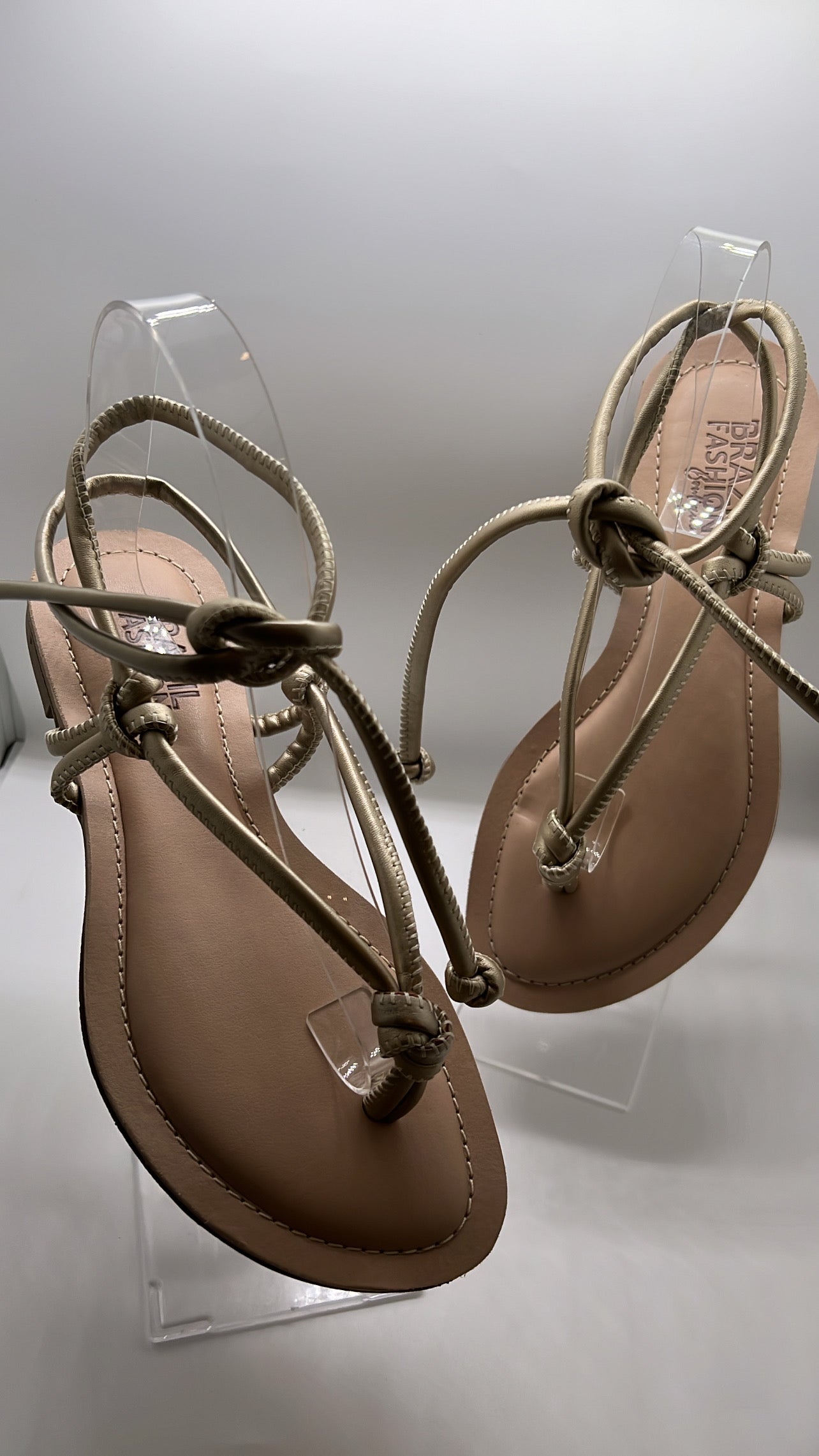 Bfb - Gold Flat Sandals