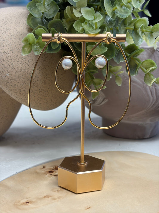 Nuria - Serena Curve Earrings