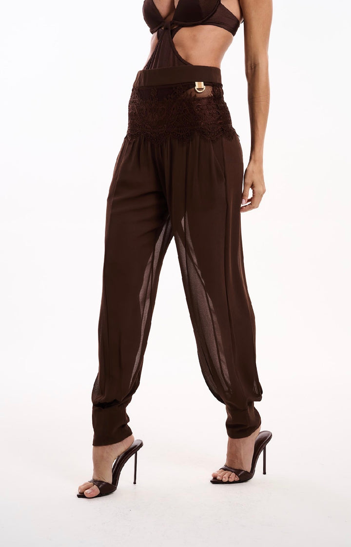 Kohde - Lace-Yoke Trousers