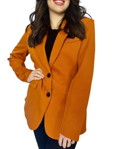 Blazer Plataforma Marene Terracota