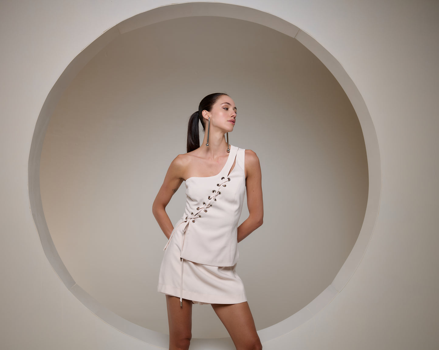 Bfly - Top with Skirt/Shorts Set
