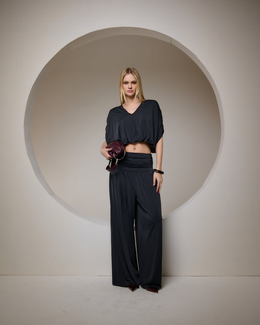 Bfly - Blouse and Palazzo Pants