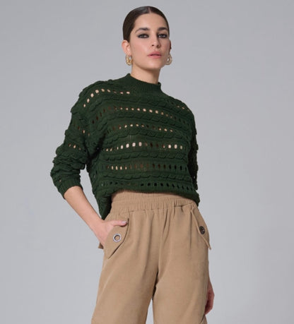 Lore Blouse Sueter Tricot Texture