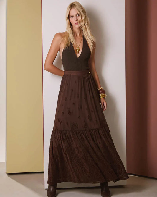 Isa Paes - Lace Body and Skirt Set