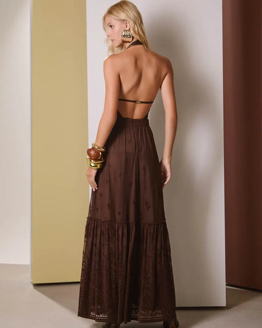 Isa Paes - Lace Body and Skirt Set