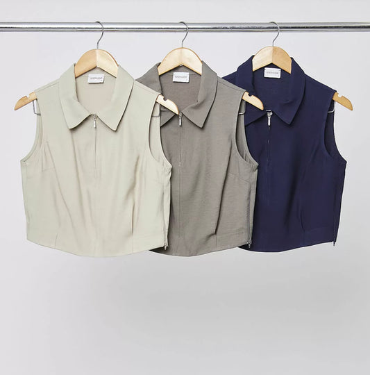 Karmani - Zipper Collar Set