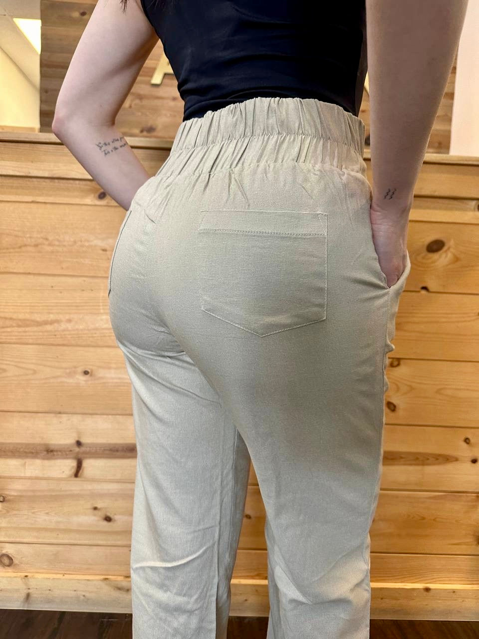 Nuxx - Pants Linen Wideleg