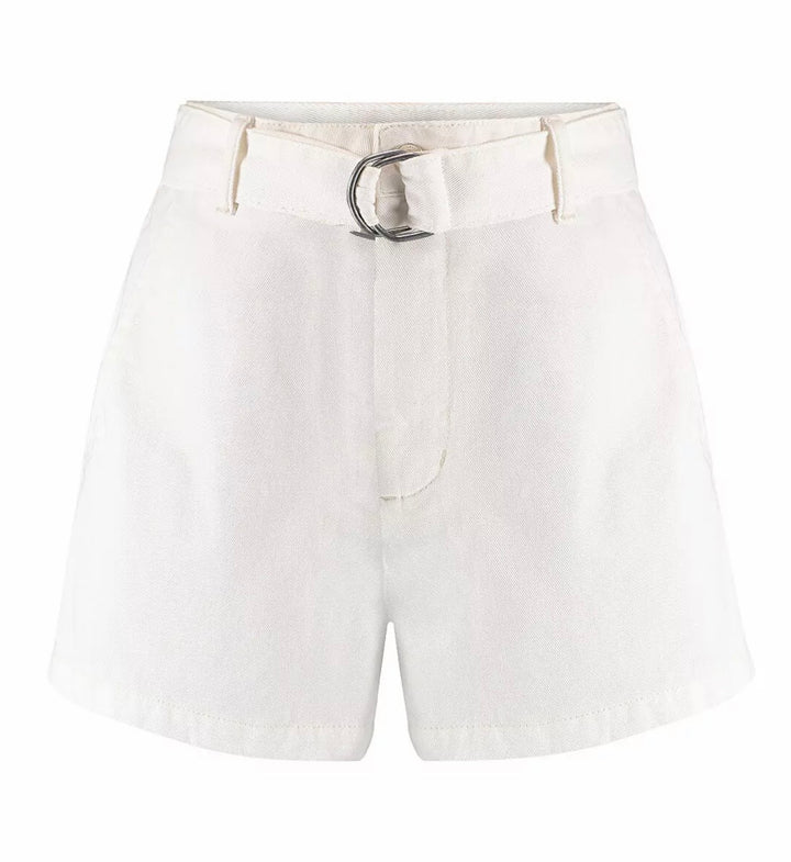 Conjunto Alcance Jeans - Top Cropped e Shorts