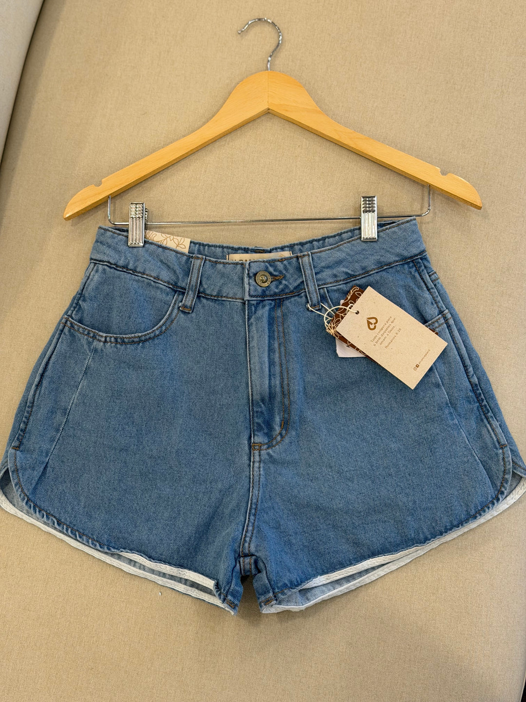 Alcance Jeans - Short Mom Contour