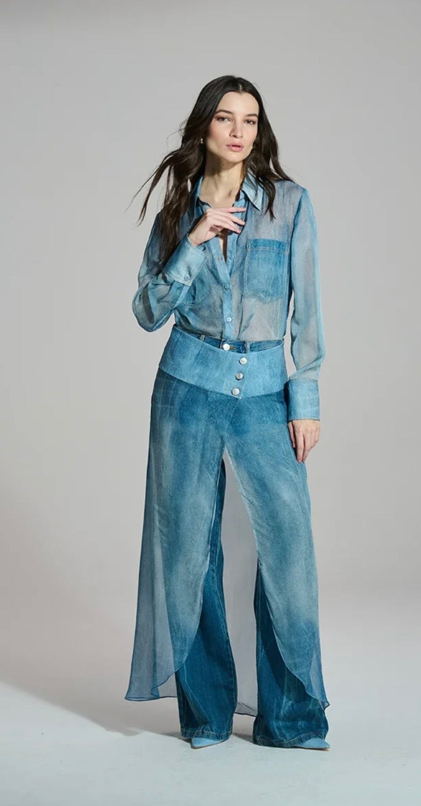 Caos - Washed Denim Shirt