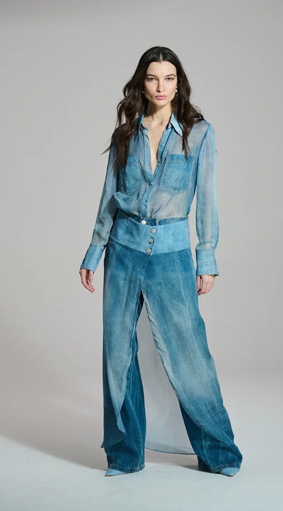 Caos - Washed Denim Shirt