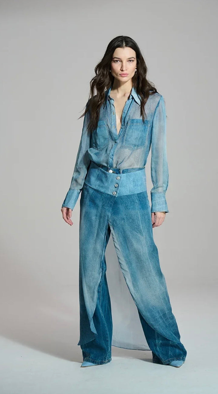 Caos - Washed Denim Shirt
