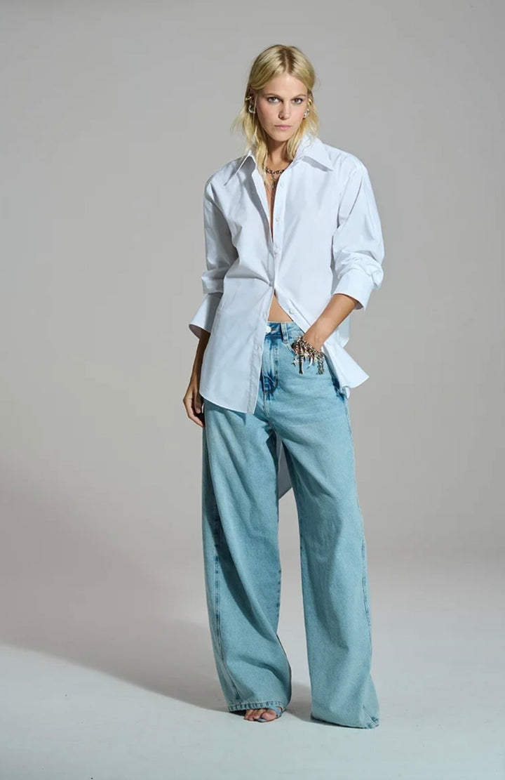 Caos - Shirt with Open Back and Bow